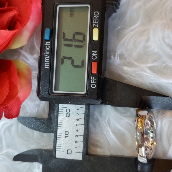 NEW Trio of Gemstones Sterling Silver Ring - Picture 9 of 13